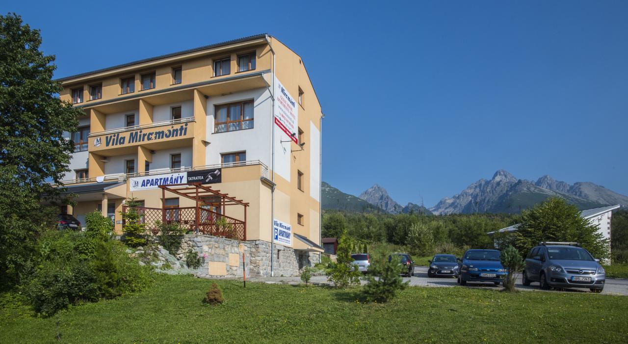 Miramonti Apartmany Vysoké Tatry Eksteriør billede